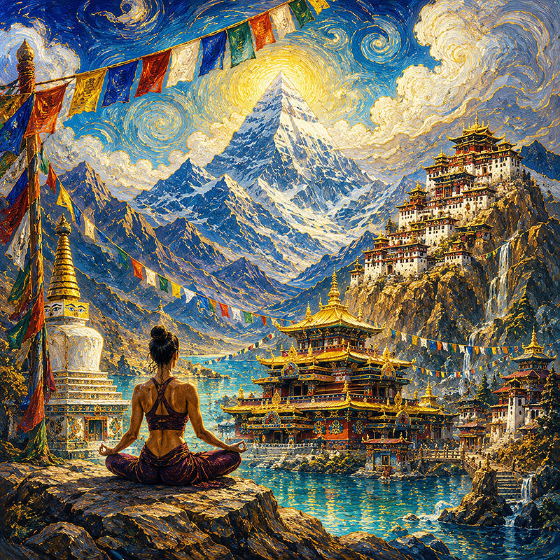 Yoga Class Flow: Himalaya Echoes